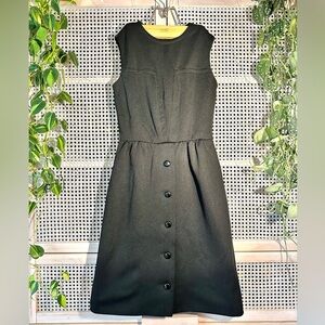 Vintage Saks Fifth Avenue Black Dress - Size 2